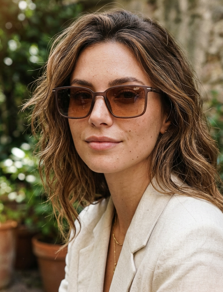 Brunel – Rectangular Sun Readers | Bolero Eyewear