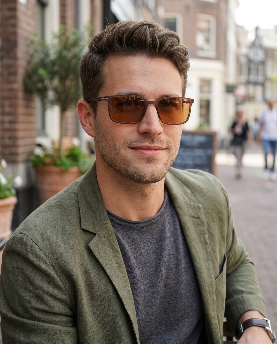 Brunel – Rectangular Sun Readers | Bolero Eyewear