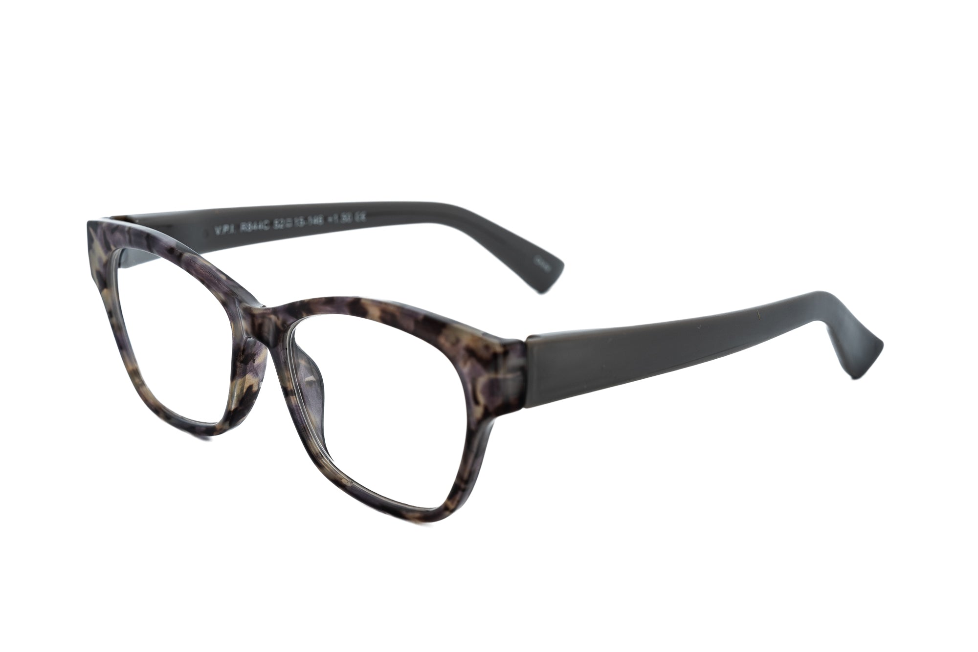Aveline by Bolero Eyewear gray tortoiseshell Aveline polycarbonate reading glasses