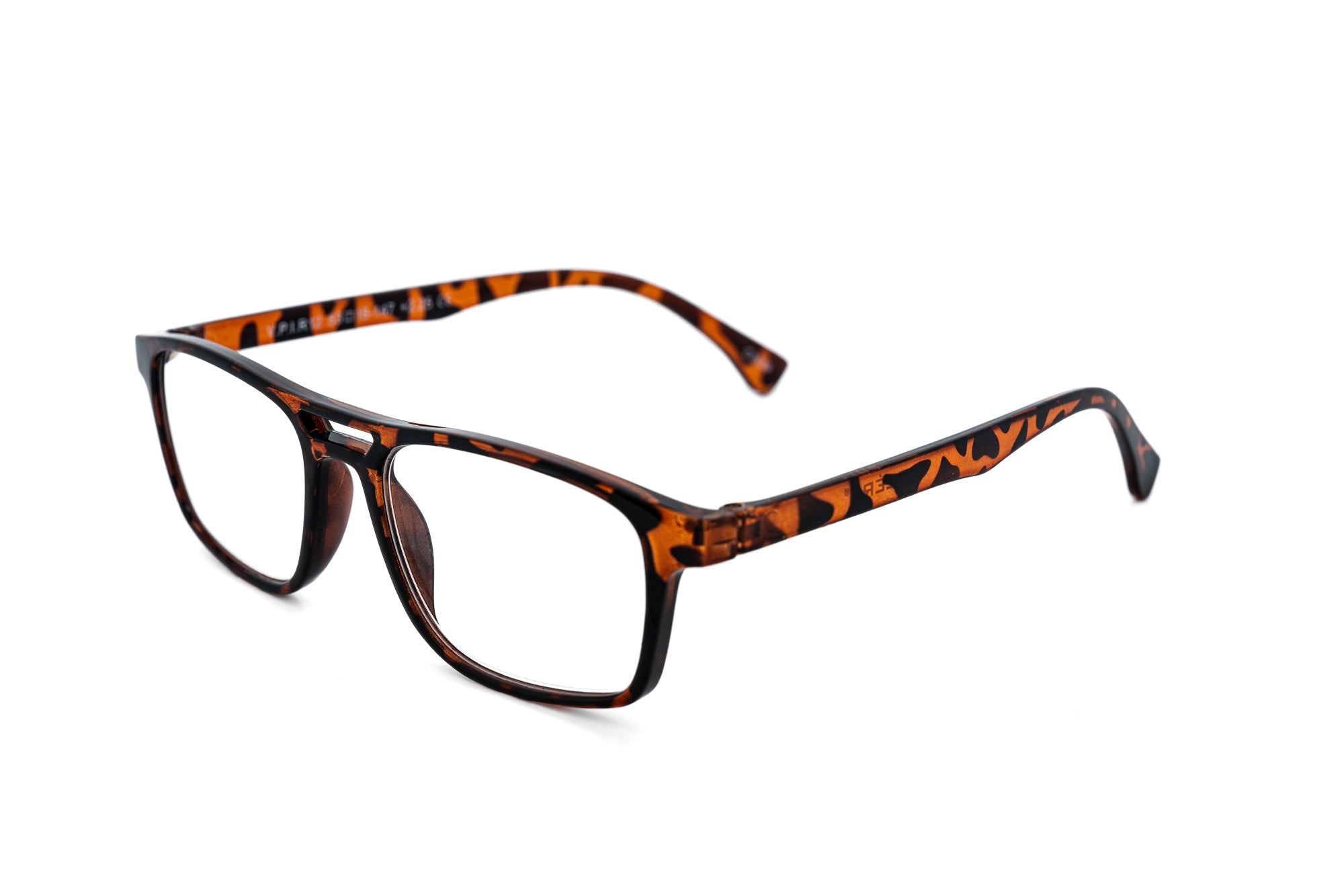 Channel by Bolero Eyewear tortoise reading glasses featuring lightweight polycarbonate design