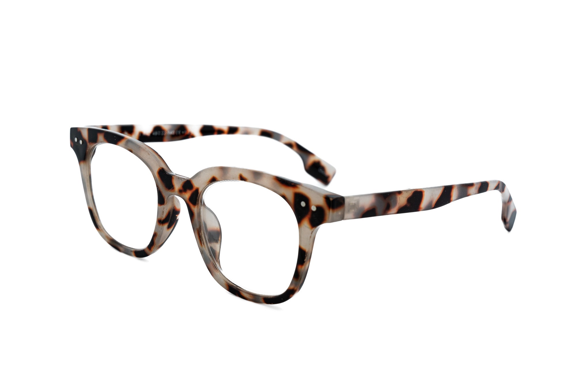 Corwell by Bolero Eyewear tortoise reading glasses with rounded rectangle frame and matte finish