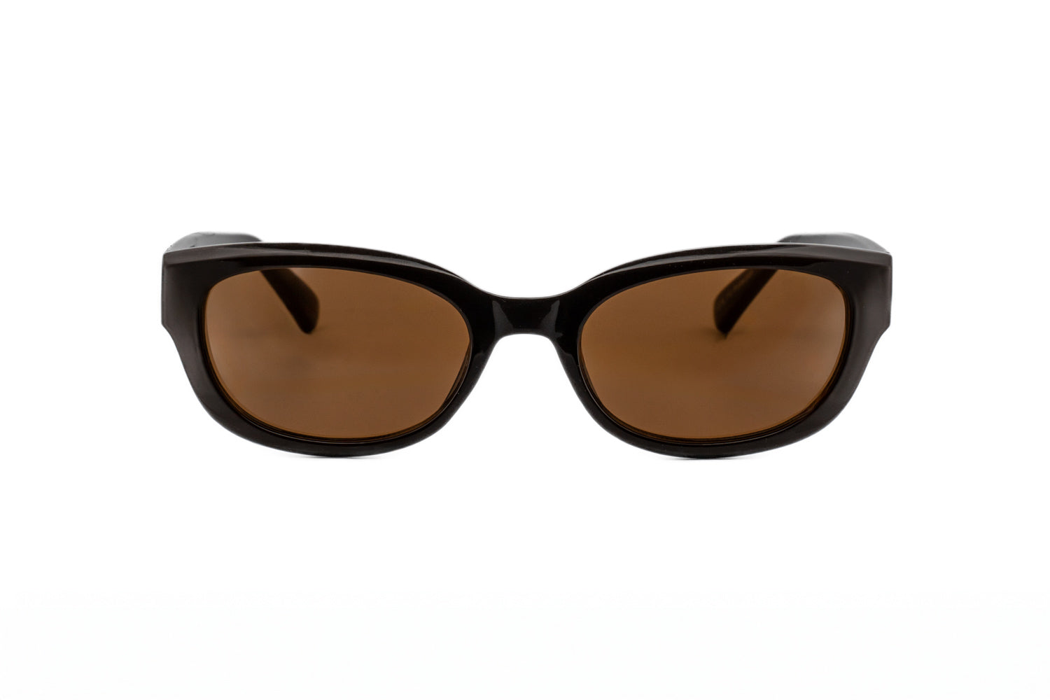 Elira translucent polycarbonate sunglasses with gradient lenses front angle view