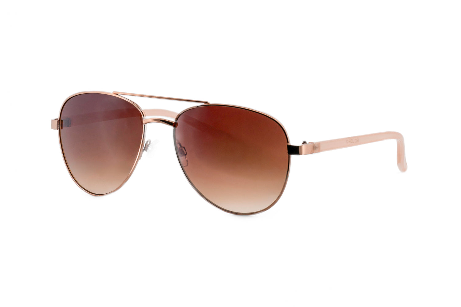 Eloura by Boléro Eyewear aviator sunglasses with sleek metal temples and UV protection lenses