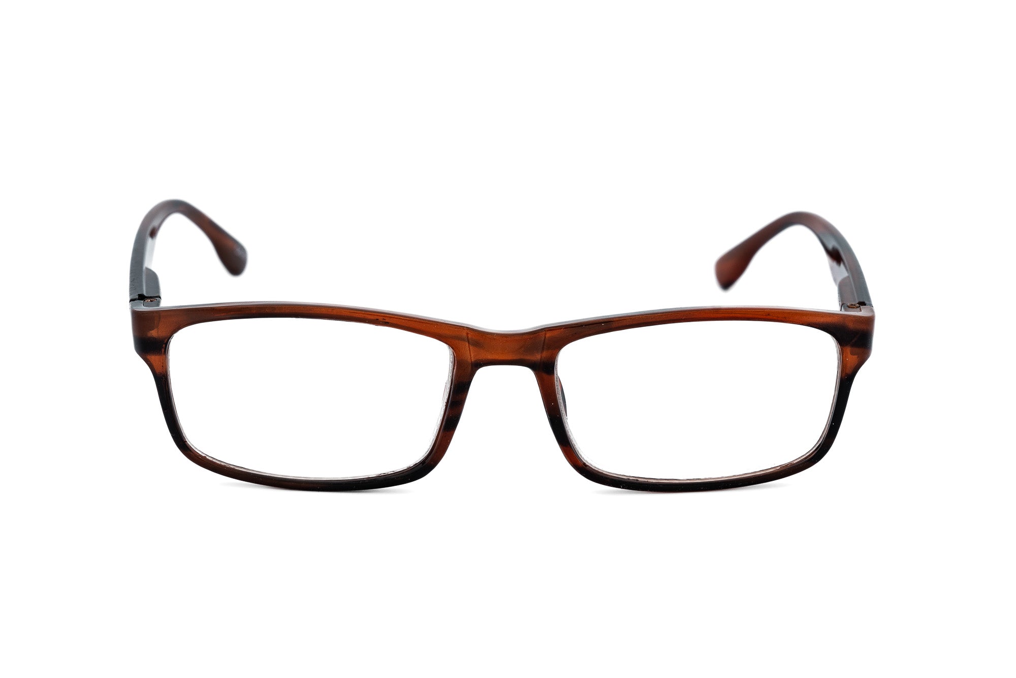 Fedorra by Bolero Eyewear tortoise reading glasses with lightweight frame and clear lenses