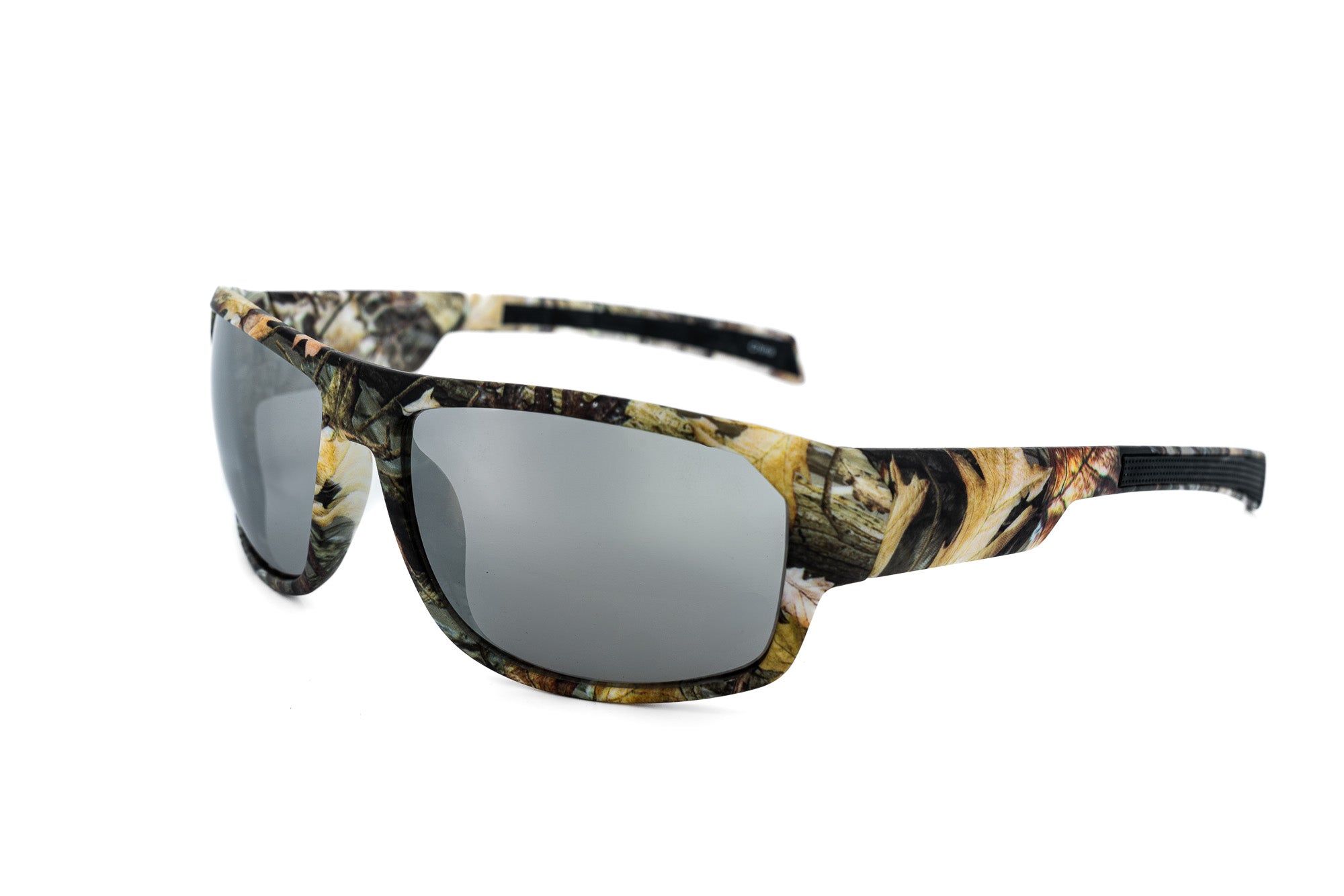 Hunter by Bolero Eyewear sunglasses in camo frame with full-coverage sport lenses