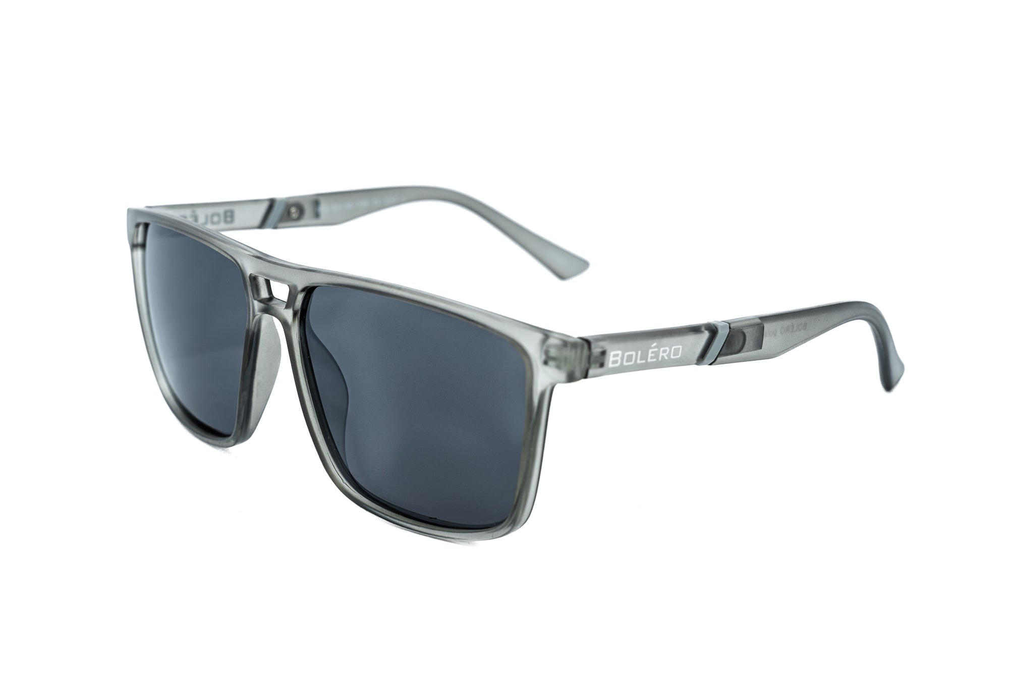 Jaxon sunglasses amber gray frame with smoke polarized lenses