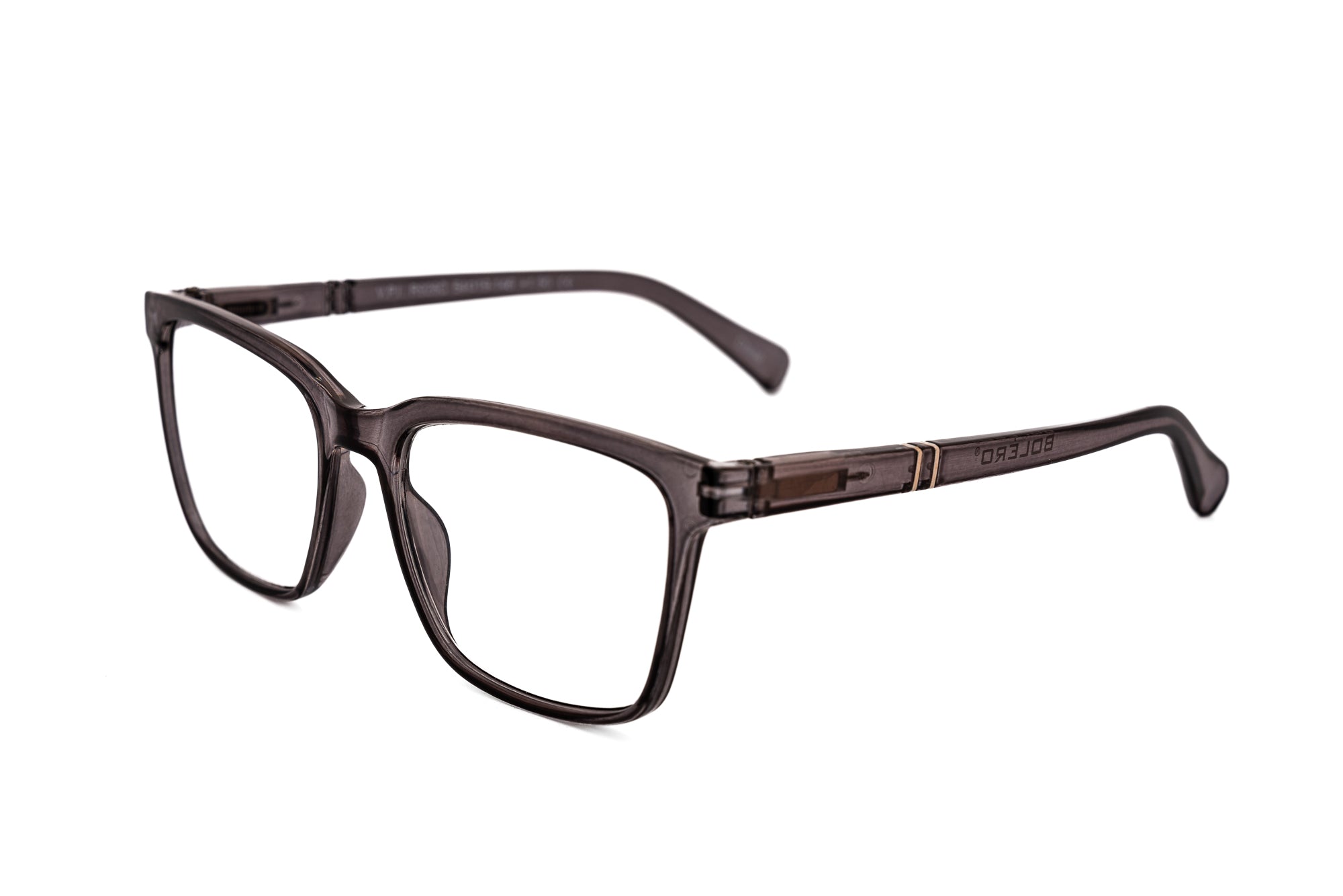 Lucien by Bolero Eyewear reading glasses in brown tortoise with rectangular silhouette and lightweight design