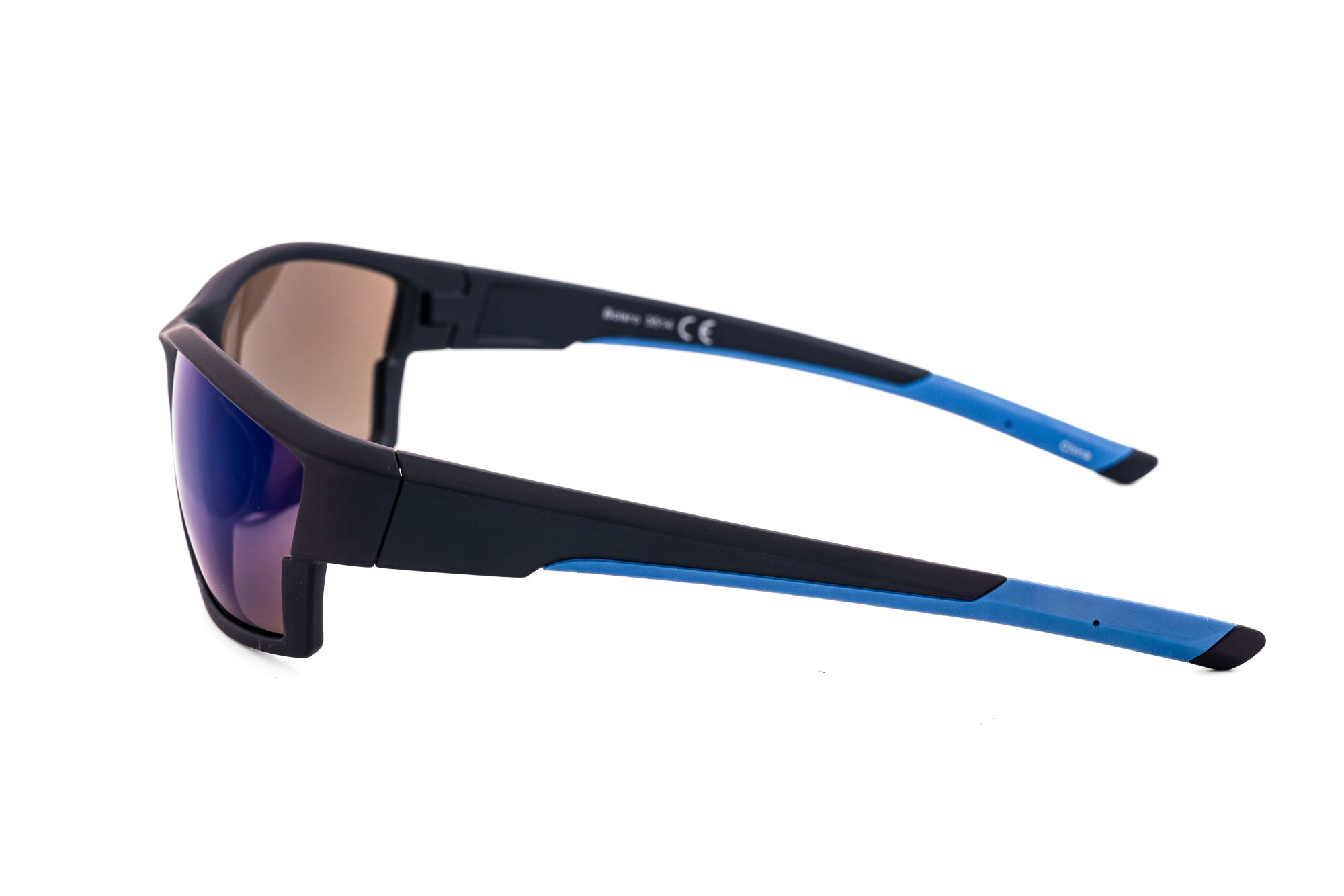 3514 Black Frame / Blue Mirror Lens