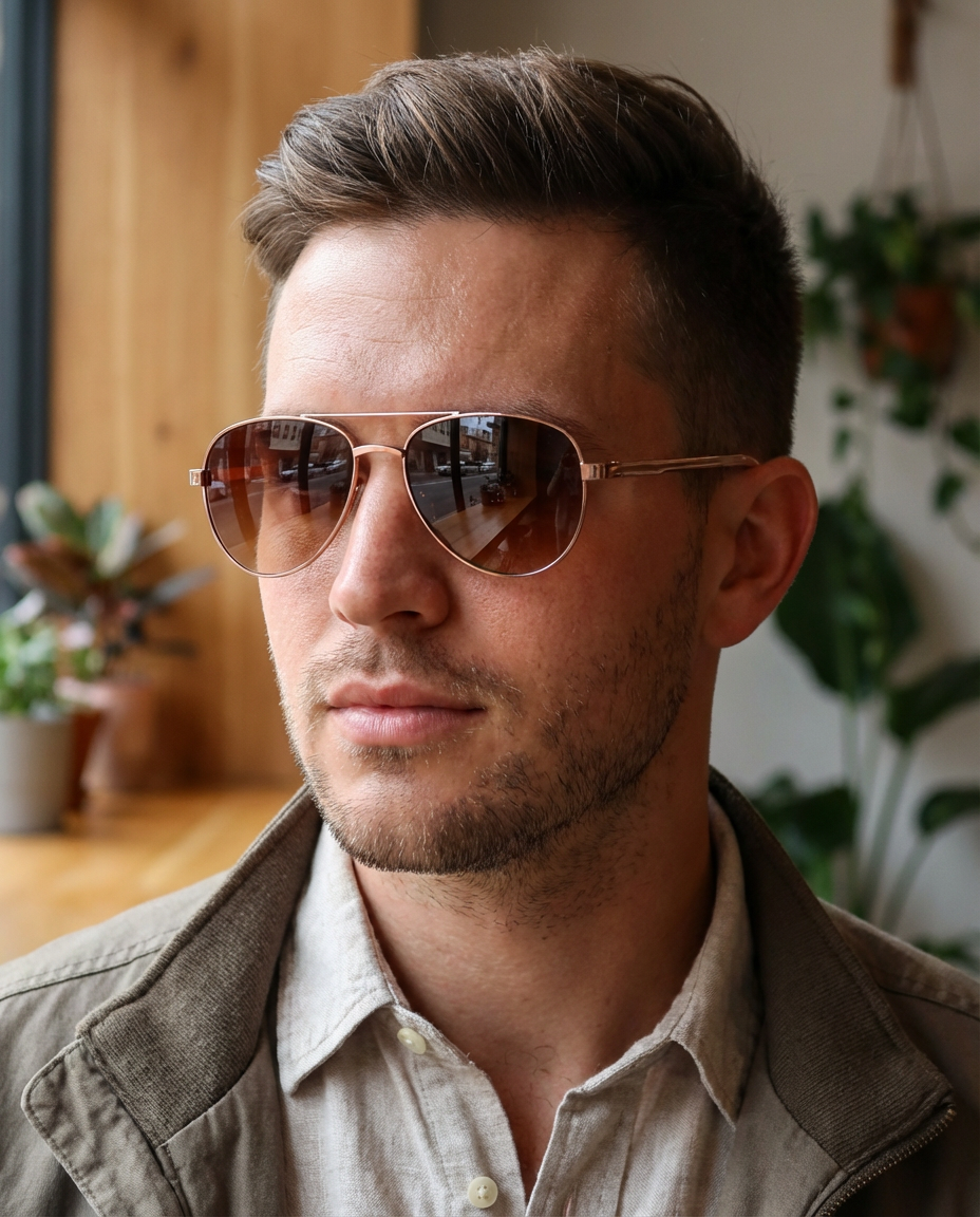 Eloura – Women's Pink Aviator Sunglasses | Bolero Eyewear