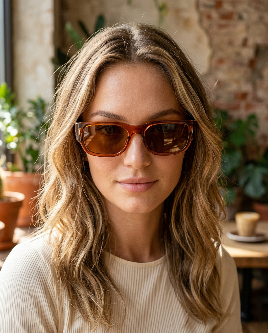 Tatum – Chunky Rectangular Sunglasses | Bolero Eyewear