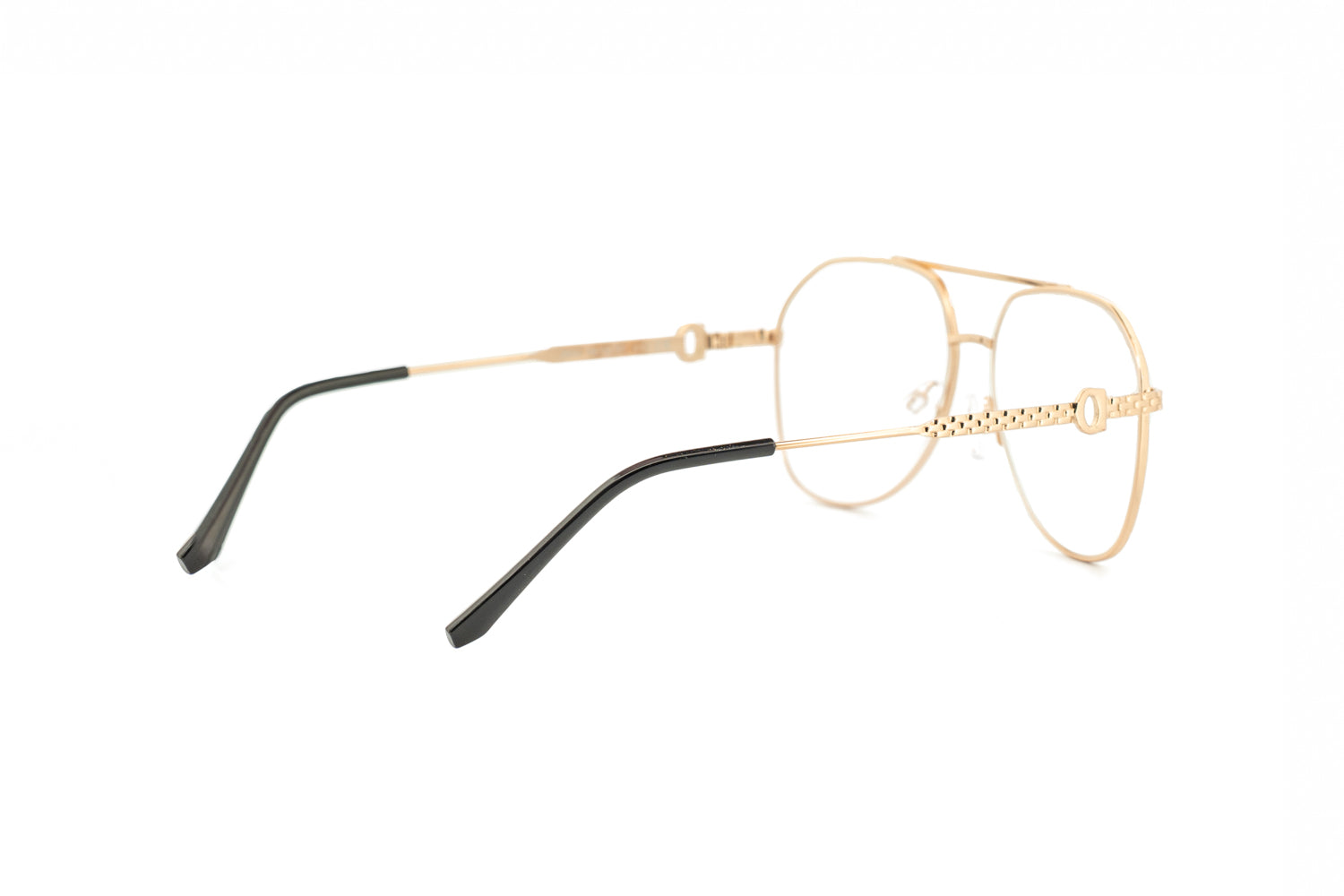 Monaco – Gold Aviator Reading Glasses | Bolero Eyewear