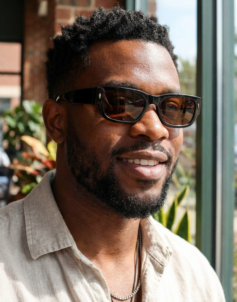 Tatum – Chunky Rectangular Sunglasses | Bolero Eyewear