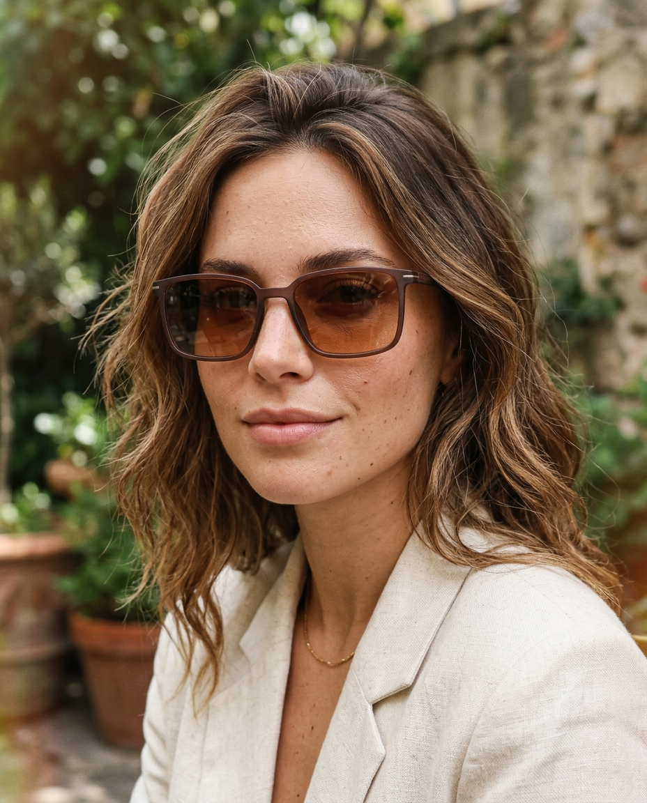 Brunel – Rectangular Sun Readers | Bolero Eyewear