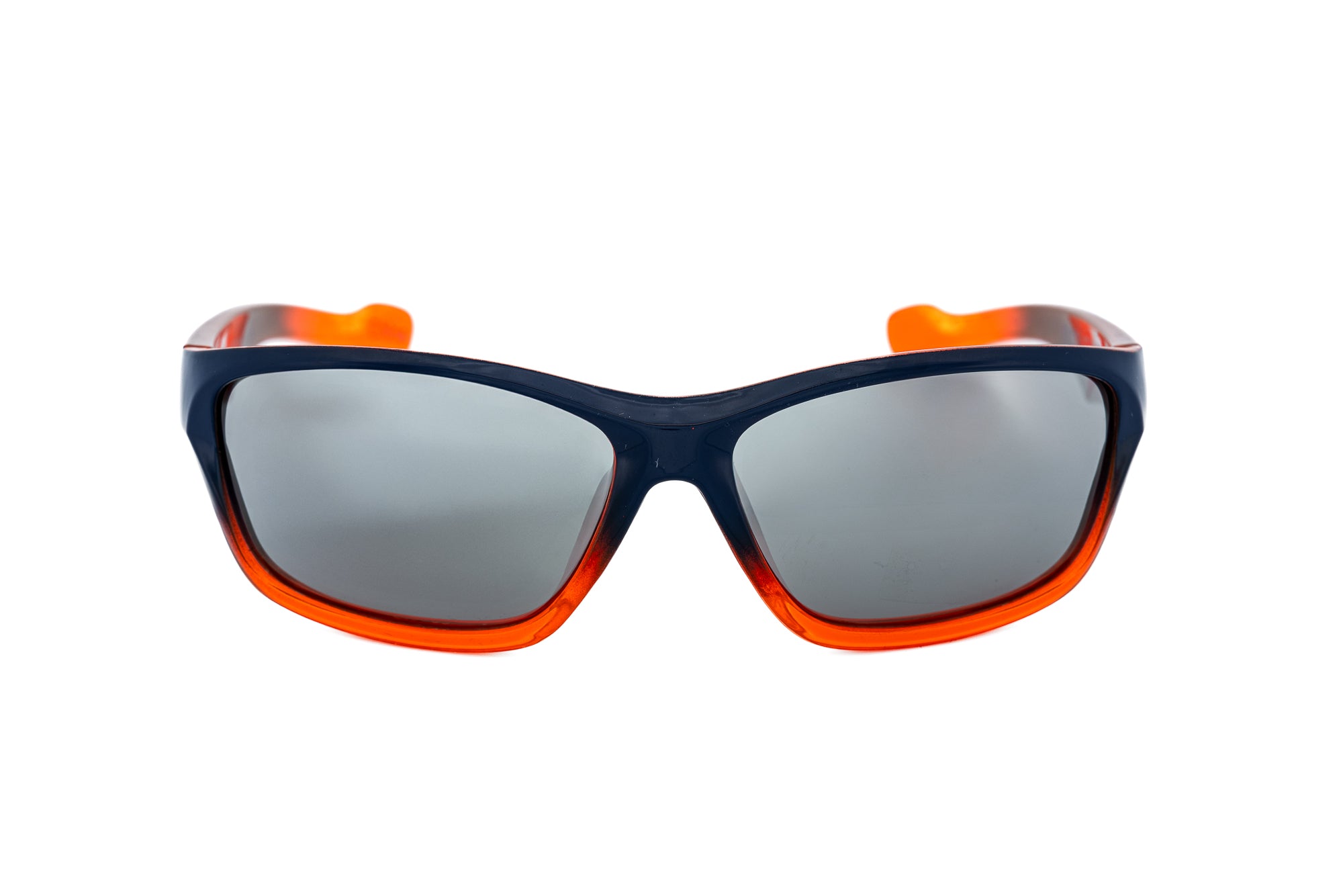 Dash by Bolero Eyewear kids sunglasses with durable black and red frame and UV protection lenses front angle view