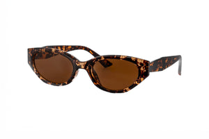 Amber Tortoise / Dark Brown