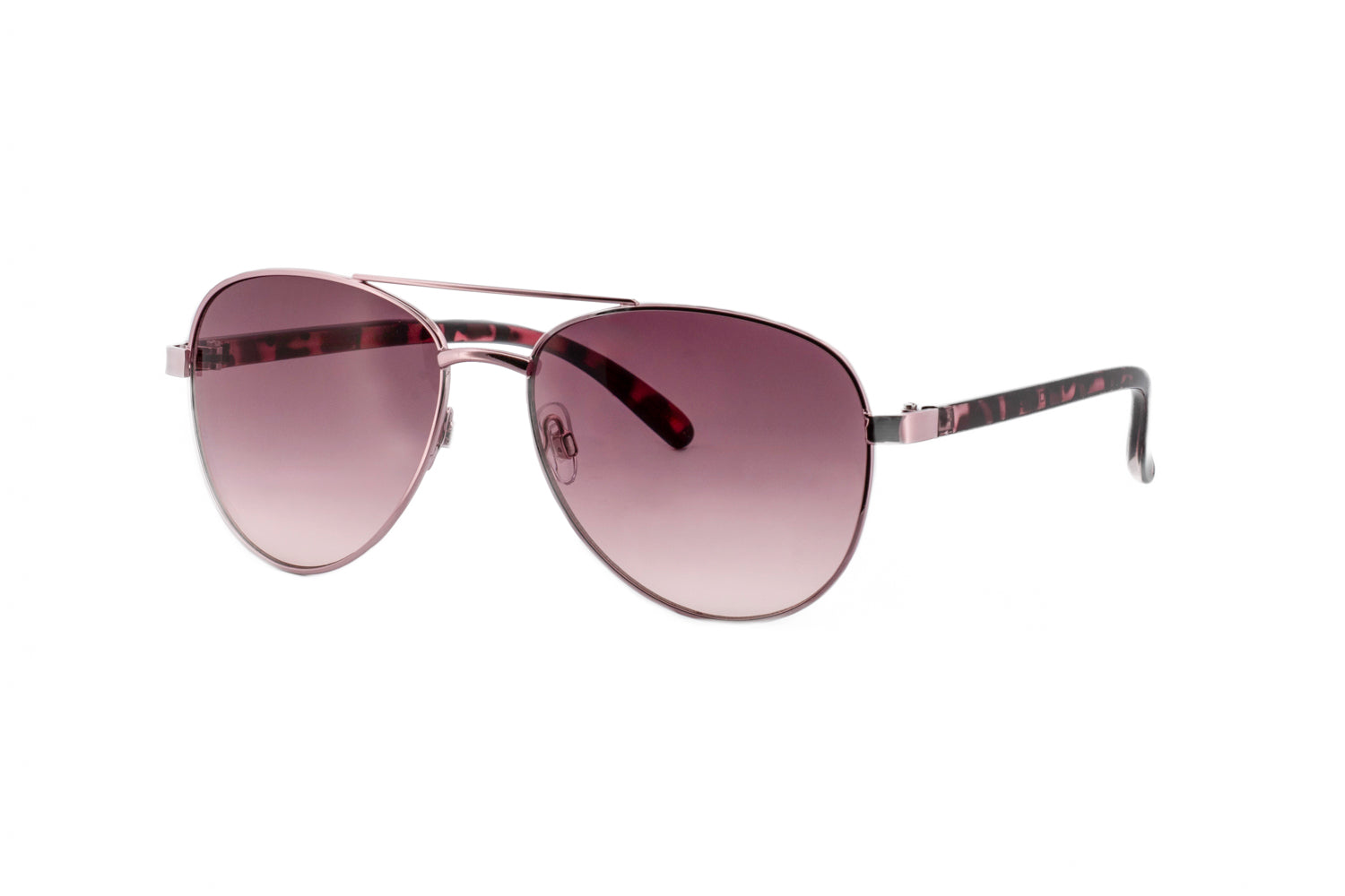 Eloura by Boléro Eyewear women’s aviator sunglasses with refined metal frame and gradient lenses