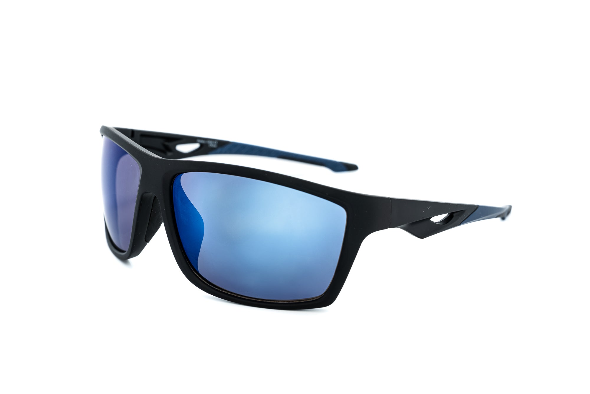 High-performance sport sunglasses with UV protection and mirror finish lenses
