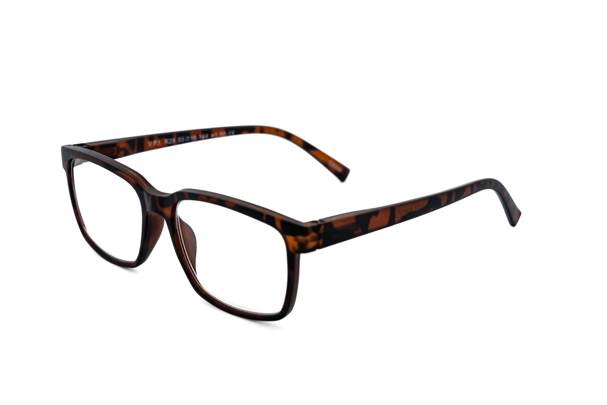Henrick by Bolero Eyewear rectangular reading glasses in tortoise minimalist men’s eyewear