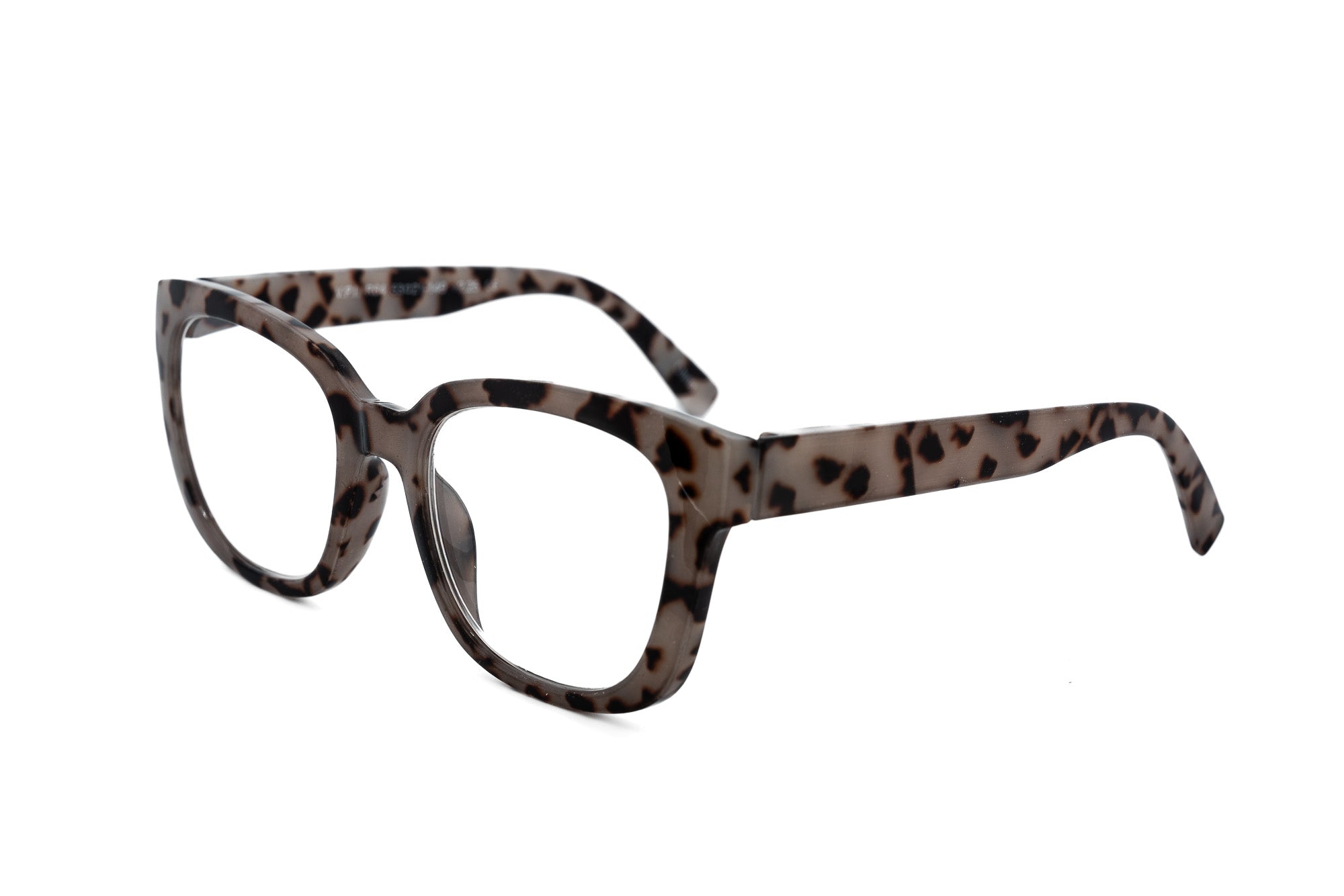 Brown tortoise Solara reading glasses featuring square silhouette and lightweight construction