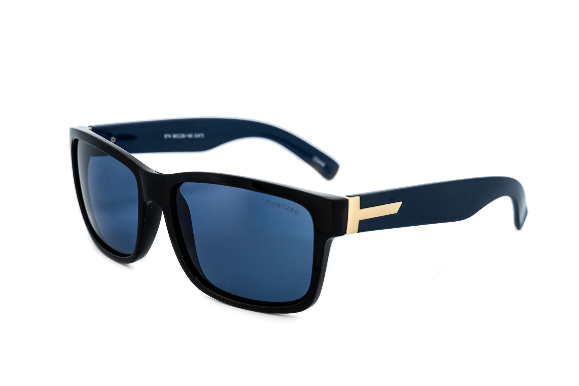 Strade by Bolero Eyewear polarized blue athletic sunglasses with lightweight frame