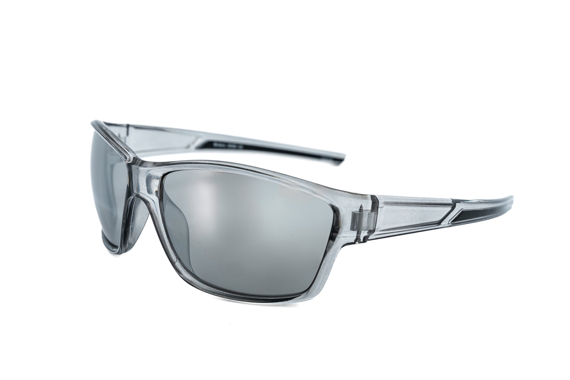 Vortex by Bolero Eyewear silver sport frame with silver mirror lens