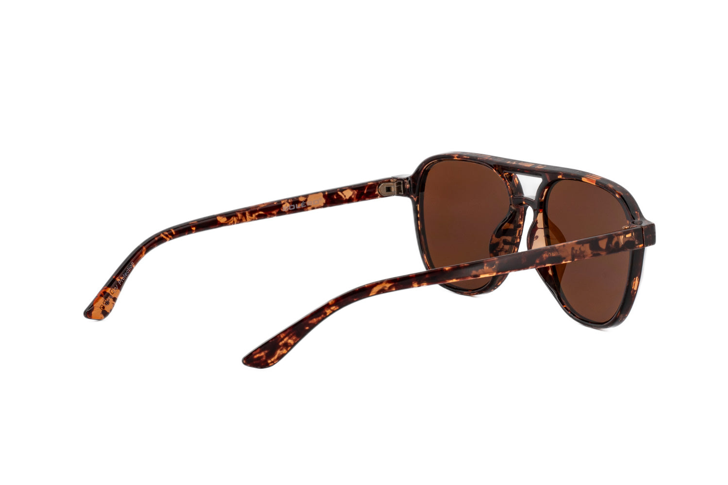 Amber Tortoise / Dark Brown