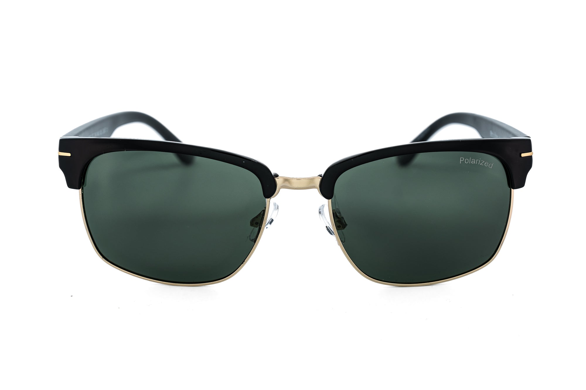 Hawthorne Polarized Sunglasses - Tortoiseshell Browline with Gold Metal Frame | Bolero Eyewear