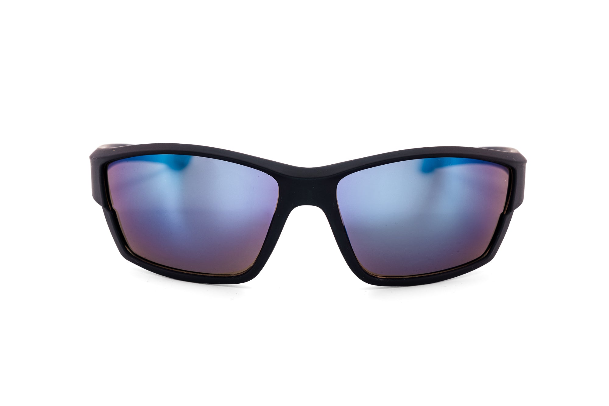 3514 Black Frame / Blue Mirror Lens